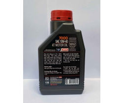 Motul 7000 10W40 Tổng Hợp Cao Cấp Cho Xe Số, Côn Tay