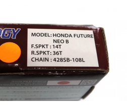 Nhông sên dĩa RK cao cấp nhập khẩu cho Future 125 Fi