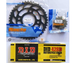 Nhông Dĩa Recto, Sên DID Đen 9 Ly Nhập Khẩu Nhật Bản Winner/ Winner X