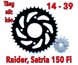 Nhông dĩa RECTO Raider, Satria 150 FI cao cấp nhập khẩu Thái Lan