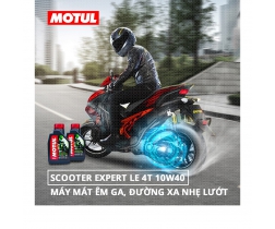 Motul Scooter Expert 10W40 Cao Cấp Cho Xe Tay Ga (0.8L)