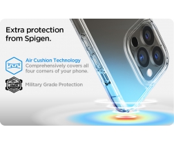 Ốp lưng Spigen Liquid Crystal cho iPhone 14 Pro - Crystal Clear (dẻo, trong suốt - 4953)