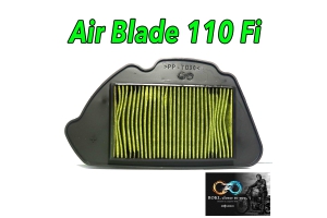 Lọc gió R-Max cho Honda Air Blade 110 Fi (2007 - 2011) chính hãng Roki Nhật Bản KVG - 003